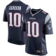 Maillot de jeu Nike Navy Player Nike New England Patriots pour Homme