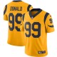 Hommes De Los Angeles Rams Aaron Donald Nike or Couleur précipiter Vapeur limité Maillot