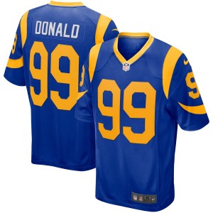 Hommes De Los Angeles Rams Aaron Donald Nike Royal lecteur Jeu Maillot