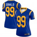 Rams de Los Angeles Femmes Aaron Donald Nike Royal L&eacute;gende Maillot