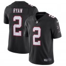 Hommes Falcons d'Atlanta Matt Ryan Nike Noir Vapor Intouchable Limited Maillot