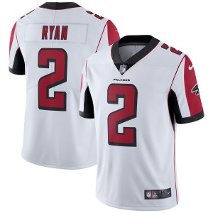 Hommes Falcons d'Atlanta Matt Ryan Nike Blanc Vapor Intouchable Limited Player Maillot