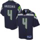 Pro Line Hommes Seattle Seahawks Steven Hauschka College Navy Maillot