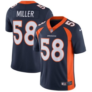 Maillot Nike Vapor Untouchable Limited Player de Von Miller Ã  Denver - Bleu marine