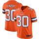 Phillip Lindsay Denver Broncos Maillot Nike Color Rush Vapor Limited - Orange