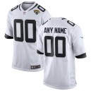 Hommes Jacksonville Jaguars Nike White NFL Custom Jeu Maillot