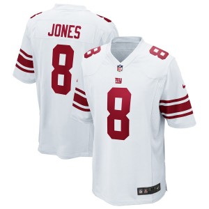 Maillot de match Nike Blanc Nike Hommes Giants de New York Daniel Jones