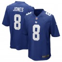 jeuMaillot de match Nike de Daniel Jones New York Giants - Royal