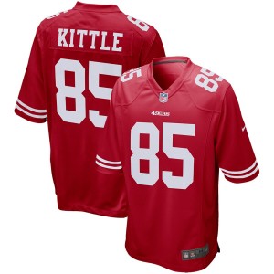 George Kittle San Francisco 49ers Maillot Nike Jeu - Scarlet