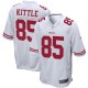 George Kittle San Francisco 49ers Nike Jeu Maillot - Blanc