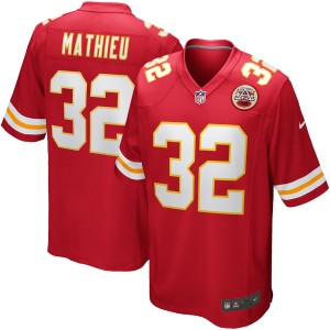 Hommes Kansas City Chiefs Tyrann Mathieu Nike Maillot Rouge Jeu