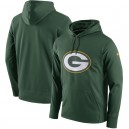 Hommes Green Bay Packers Nike Vert Circuit Logo indispensable représentation Capuche