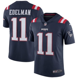 Julian Edelman New England Patriots Maillot Nike Vapor Untouchable Color Rush Limited - Bleu marine Julian Edelman New England Patriots Maillot Nike Vapor Untouchable Color Rush Limited - Bleu marine