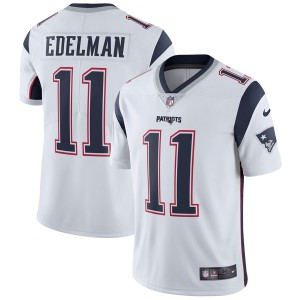Julian Edelman Maillot Nike Vapor Untouchable Limited Player des Patriots de la Nouvelle-Angleterre - Blanc Julian Edelman Maillot Nike Vapor Untouchable Limited Player des Patriots de la Nouvelle-Angleterre - Blanc