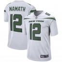 Joe Namath Maillot de match pour joueurs retraités Nike Jets de New York - Blanc