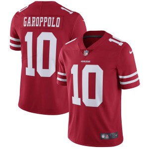 Jimmy Garoppolo San Francisco 49ers Nike Vapor Intouchable Limité Maillot - Écarlate