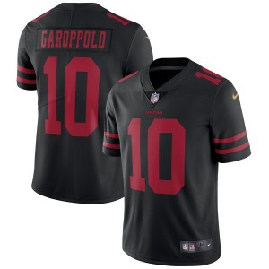 Jimmy Garoppolo San Francisco 49ers Nike Vapor Intouchable Limit&eacute; Maillot - Noir