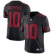 Jimmy Garoppolo San Francisco 49ers Nike Vapor Intouchable Limité Maillot - Noir