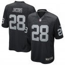 Josh Jacobs Oakland Raiders Nike Jeu Maillot - Noir