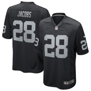 Josh Jacobs Las Vegas Raiders Nike Jeu Maillot - Noir