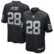 Josh Jacobs Oakland Raiders Nike Jeu Maillot - Noir