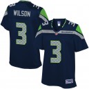 Pro Line Femmes Seattle Seahawks Russell Wilson &Eacute;quipe Color Maillot