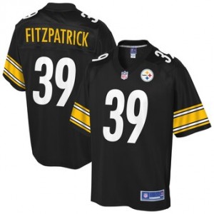 Maillot NFL Pro Player de Minkah Fitzpatrick Steelers de Pittsburgh - Noir
