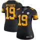 Maillot Nike Color Rush Legend pour femme Steelers de Pittsburgh - Noir