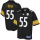 Devin Bush Maillot Nts Pro Line Team Player Pittsburgh Steelers - Noir