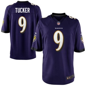 Maillot Purple Game Nike Justin Tucker Ravens Ravens