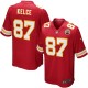 Maillot de match de football Nike Travis Kelce Kansas City Chiefs pour Enfant - Rouge