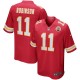 Maillot de match rouge Nike Demarcus Robinson de Kansas City Chiefs