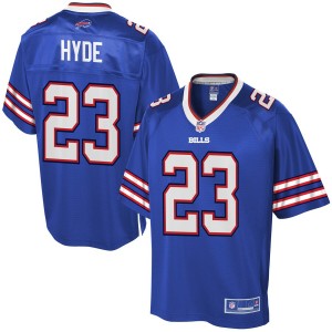 Maillot pour joueur royal joueur Micah Hyde NFL Pro Line Buffalo Bills pour Homme