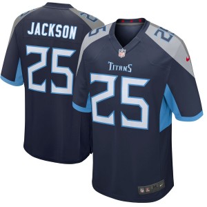 Hommes Tennessee Titans Adoree' Jackson Nike Navy New 2018 Jeu Maillot
