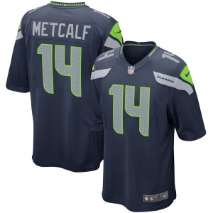 DK Metcalf Seattle Seahawks Nike Jeu Maillot - Marine