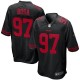 Nick Bosa San Francisco 49ers Nike Jeu Maillot - Noir