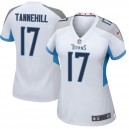 Femmes Tennessee Titans Ryan Tannehill Blanc Jeu Maillot Par Nike