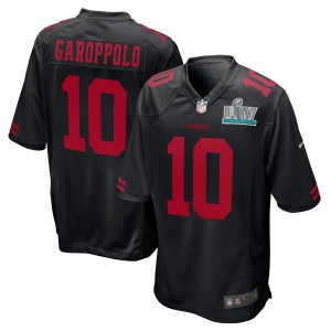 Jimmy Garoppolo San Francisco 49ers Nike Super Bowl LIV Bound Jeu Event Maillot - Noir