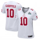Jimmy Garoppolo San Francisco 49ers Nike Women's Super Bowl LIV Bound Jeu Event Maillot - Blanc
