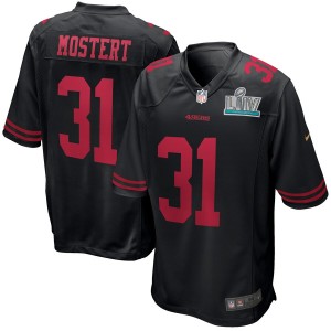 Nike Raheem Mostert San Francisco 49ers Black Super Bowl LIV Bound Alternate Jeu Maillot Nike Raheem Mostert San Francisco 49ers Black Super Bowl LIV Bound Alternate Jeu Maillot