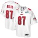 Kansas City Chiefs Travis Kelce NFL Pro Line Blanc Super Bowl LIV Champions Maillot