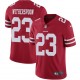 Limited Hommes San Francisco 49ers Ahkello Witherspoon Maillot Domicile Rouge