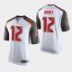 Tampa Bay Buccaneers hommes et 12 Tom Brady jeu Jersey - Blanc