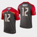 Tampa Bay Buccaneers hommes et 12 Tom Brady Legend Inverted Jersey - &Eacute;tain
