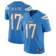 Philip Rivers Los Angeles Chargers Nike Vapor Intouchable Limitée Maillot - Poudre Bleue