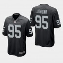 Hommes d&rsquo;Oakland Raiders Dion Jordan Maillot de jeu - Noir