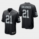 Hommes Oakland Raiders D.J. Swearinger Maillot de jeu - Noir