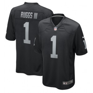Henry Ruggs III Las Vegas Raiders Nike 2020 NFL Draft First Round Pick Jeu Maillot - Noir