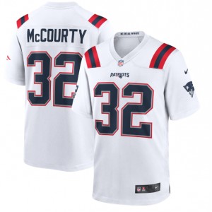 Devin McCourty New England Patriots Nike Jeu Maillot - Blanc