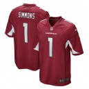 Isaiah Simmons Arizona Cardinals Nike 2020 NFL Draft First Round Pick Jeu Maillot - Cardinal